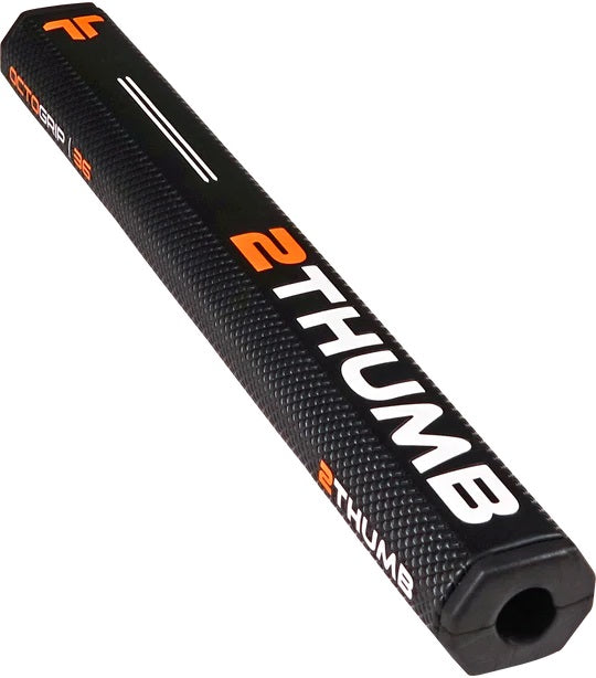 2 Thumb OctoTech 36 Putter Grip. Black or White.