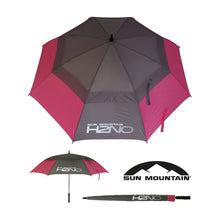 Load image into Gallery viewer, Sun Mountain H2NO Double Canopy Golf Umbrella.
