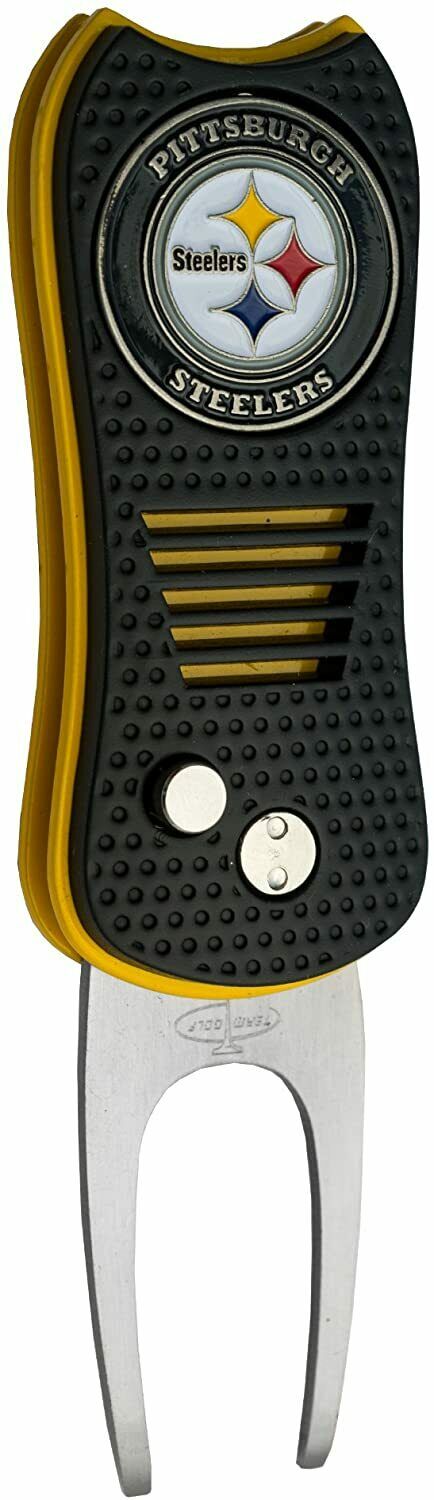 NFL Official Switchfix Golf Divot Tool. Pittsburgh Steelers.