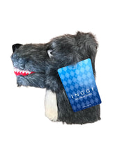 Load image into Gallery viewer, Inggi Teddy Bear Golf Putter Headcover. Red Riding Hood. The Big Bad Wolf.
