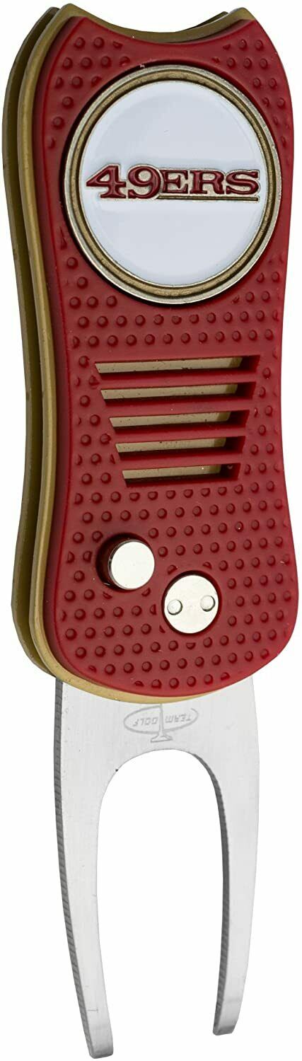 NFL Official Switchfix Golf Divot Tool. San Francisco 49 ers.