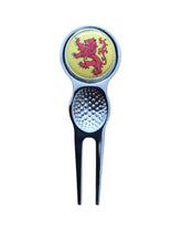 Load image into Gallery viewer, Wales, England, Scotland, Ireland Design Golf Divot Tool With Detachable Golf Ball Marker
