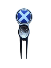 Load image into Gallery viewer, Wales, England, Scotland, Ireland Design Golf Divot Tool With Detachable Golf Ball Marker
