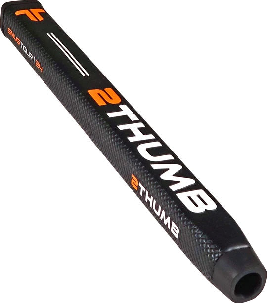 2 Thumb Snug Tour 24 Putter Grip. Black or White.