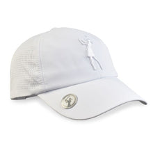 Load image into Gallery viewer, Surprizeshop Ladies Soft Fabric Golf Cap. Pink, White, Blue or Black.
