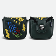 PRG Originals Drive For Show, Putt For Dough Design Golf Spider Mallet Putter Headcover.