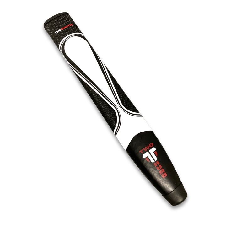 2 Thumb The Daddy Golf Putter Grip. Black.