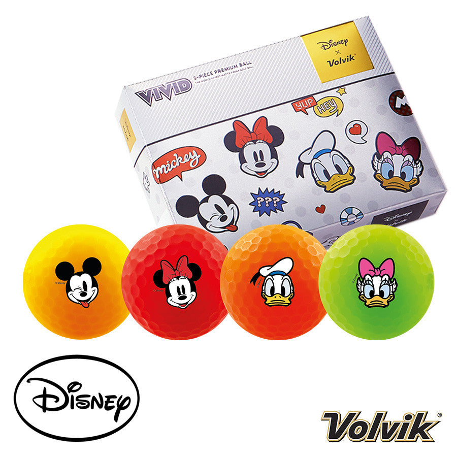 Volvik Vivid Disney Packs. 12 Ball Gift Pack.