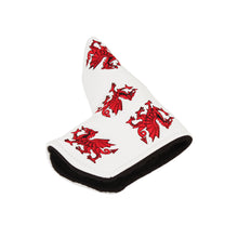 Load image into Gallery viewer, Masters Headkase Wales Golf Blade Style Putter Headcover.

