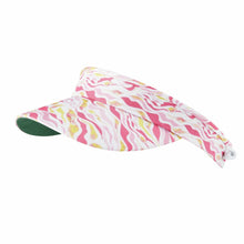 Load image into Gallery viewer, Daily Sports Ladies Golf Sun Visor. Wave. Pink.
