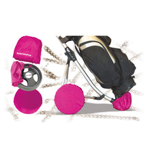 Load image into Gallery viewer, Surprizeshop Golf Trolley Wheel Covers. Pack of 3.
