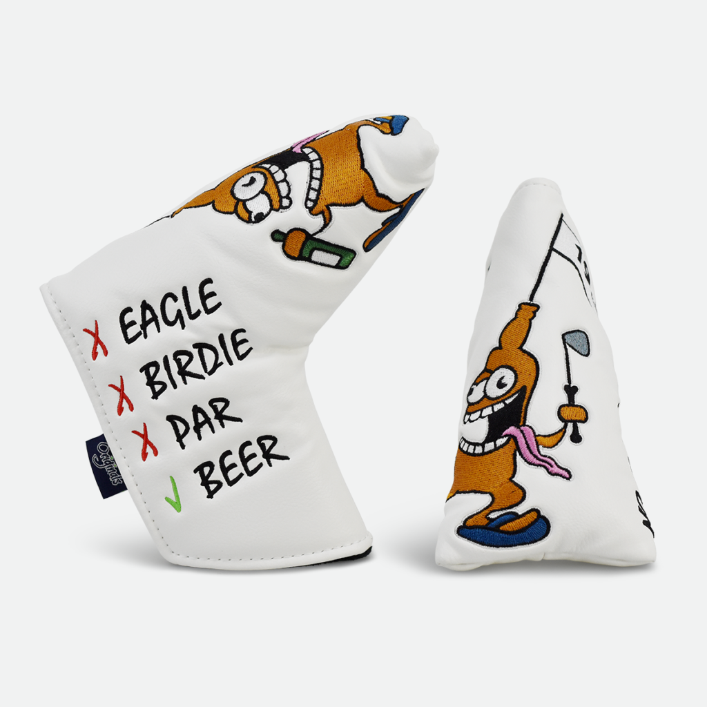 PRG Originals 19th Hole Design Golf Blade Style Putter Headcover.
