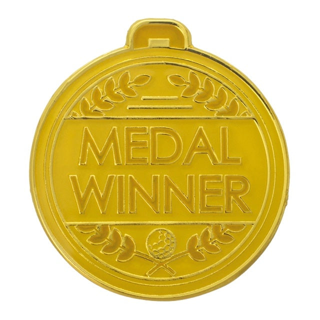 Surprizeshop Gold Medal Winner Golf Ball Marker.