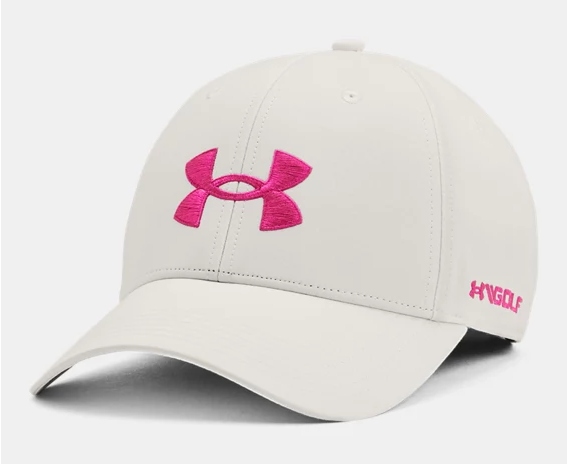 Under Armour Golf96 Hat - Grey/Pink