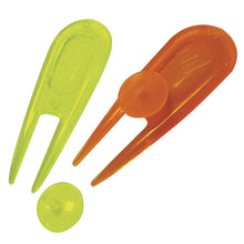 Load image into Gallery viewer, Masters Golf Accessories. Neon Marker Set with Pitchfork.
