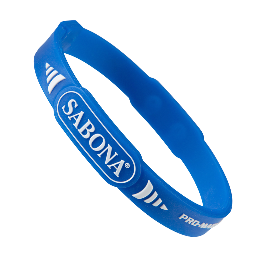 Sabona of London Pro Magnetic Sports Bracelet. Blue. All Sizes. Small / Medium, Large, XL.