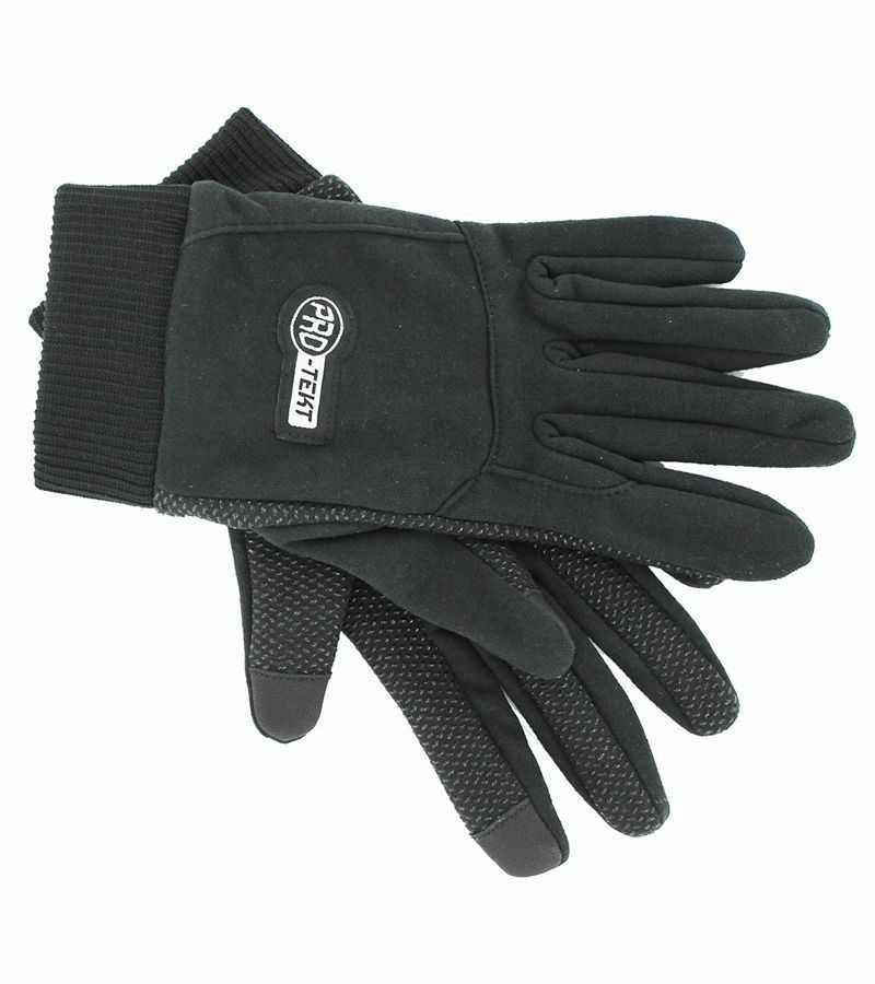 Pro Tekt Men's or Ladies Winter Pair of Golf Gloves, All Sizes, Black.