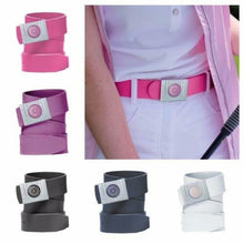 Load image into Gallery viewer, Surprizeshop Ladies Golf Ball Marker Belt. Pink, Purple, White, Navy or Black.
