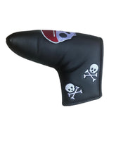 Load image into Gallery viewer, Evolution Skull Golf Blade Putter Headcover.
